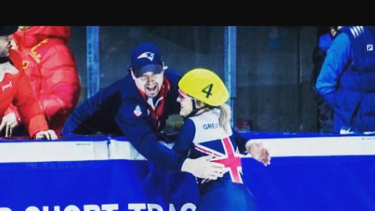 Elise Christie is looking in good shape ahead of the World Championships