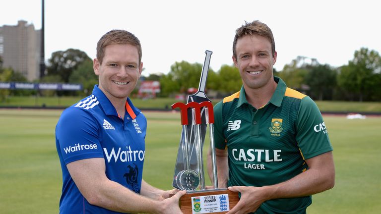 Eoin Morgan and AB de Villiers will lead England and South Africa into battle on Wednesday