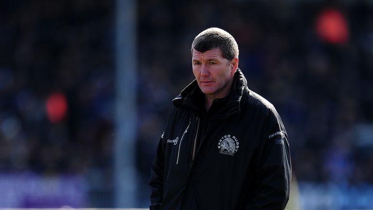 Exeter Chiefs head coach Rob Baxter