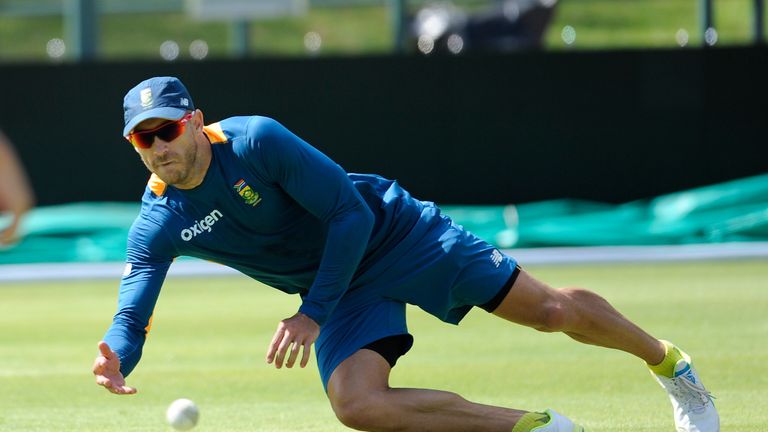 Faf du Plessis captains the South Africa Twenty20 team