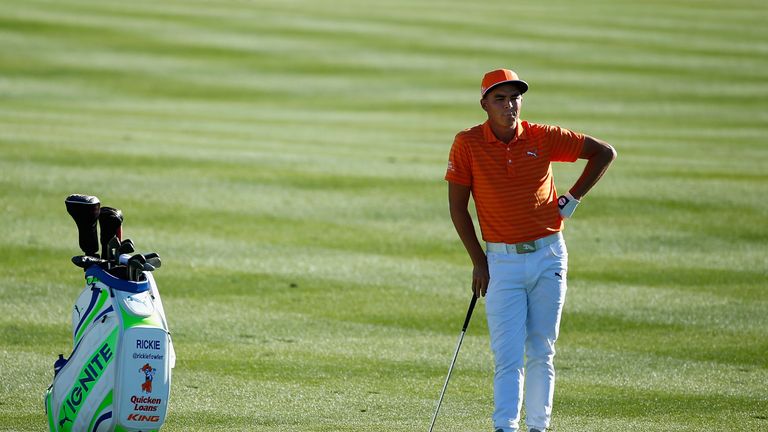 Rickie Fowler was the undoubted crowd favourite in Arizona