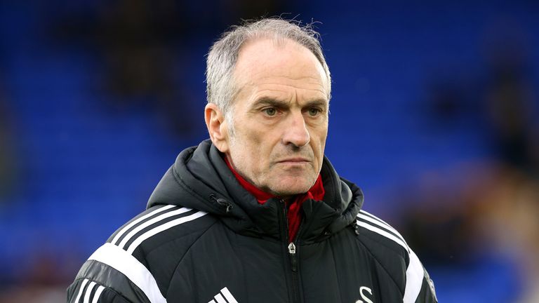 Francesco Guidolin, Everton v Swansea City, Premier League