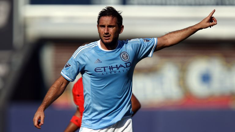 Frank Lampard: Played for Manchester City and now their sister club New York City