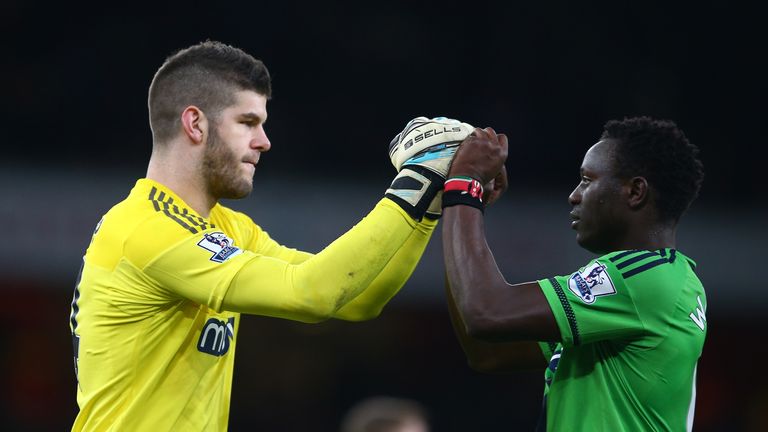 Fraser Forster kept his fourth straight clean sheet since returning to the side