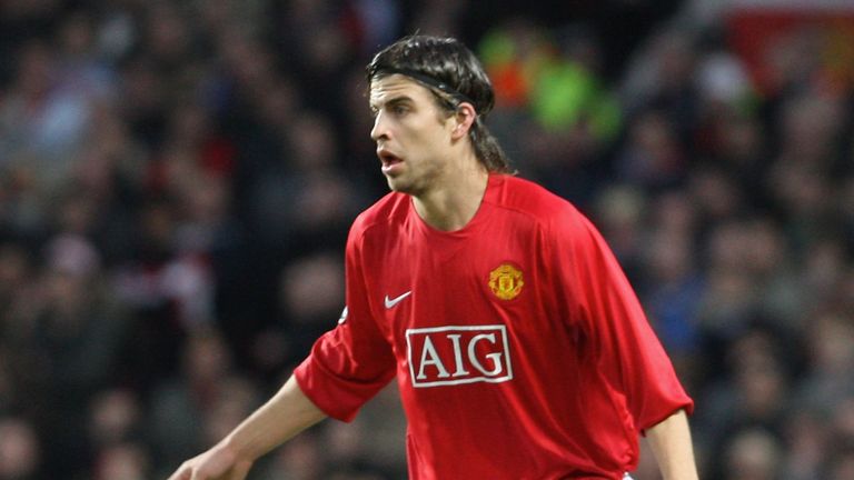 Gerard Pique during his Manchester United days