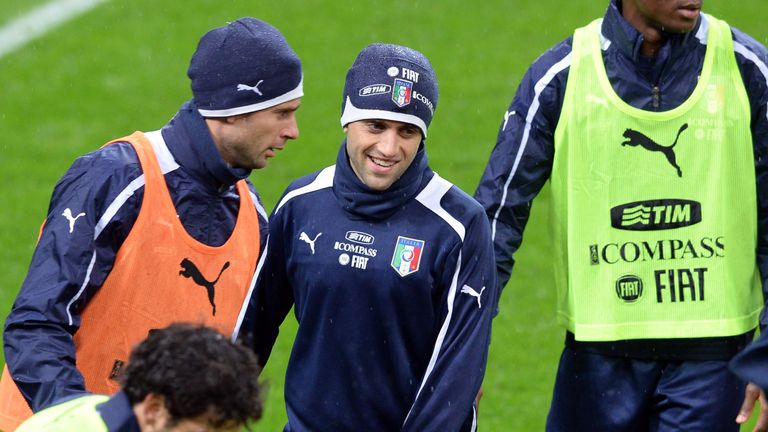 Giuseppe Rossi has scored seven goals in 30 appearances for Italy