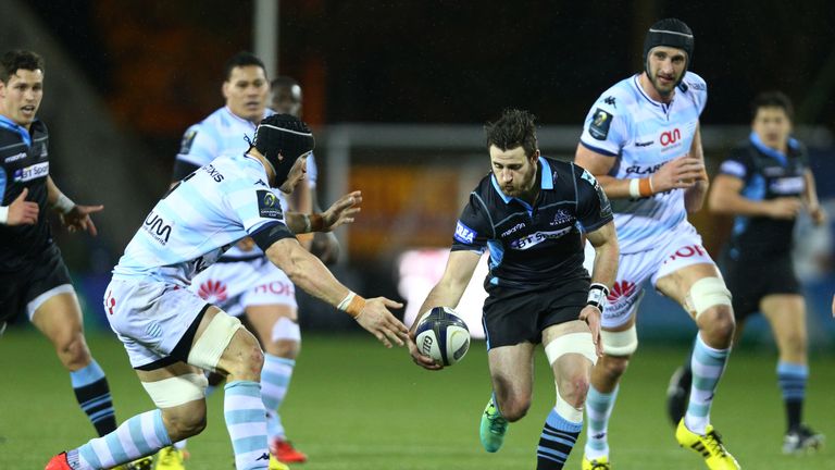 Glasgow Warriors played Racing 92 at Rugby Park last month
