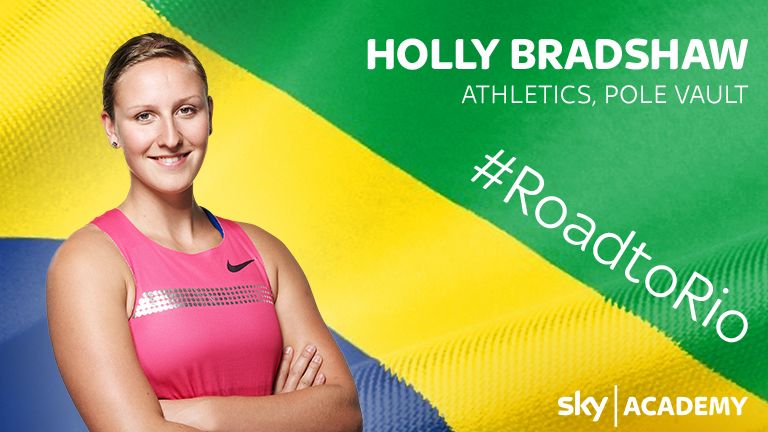 Holly Bradshaw is closing on her spot at the Rio Olympics