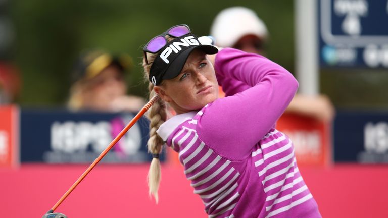 Holly Clyburn fired a stunning 65 on the second day