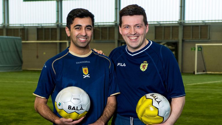 MSPs Humza Yousaf and Jamie Hepburn