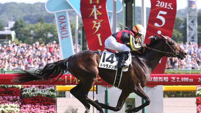 Duramente Japan Derby (courtesy of the JRA)