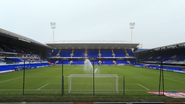 Ipswich Town's Portman Road ground - general view