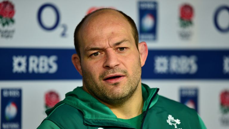 Ireland captain Rory Best