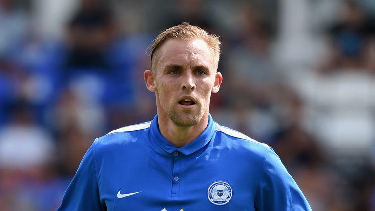 Jack Collison of Peterborough in action during the pre season friendly match between Peterborough United and a Tottenham 