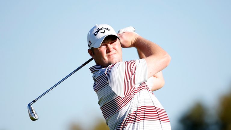 Jason Kokrak during the second round of the Northern Trust Open at Riviera Country Club