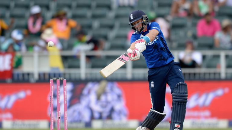 Joe Root of England bats