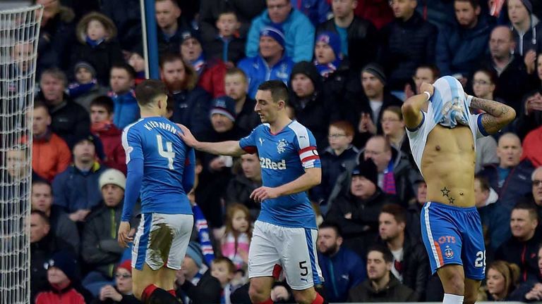 Josh Magennis Rangers v Kilmarnock Scottish Cup