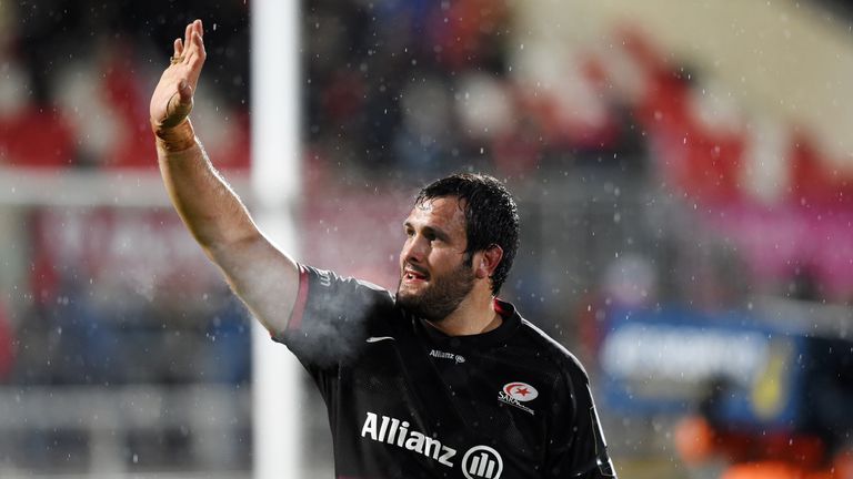 Saracens prop Juan Figallo