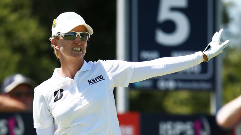 Karrie Webb is in the hunt for her sixth national title, 16 years after winning her first