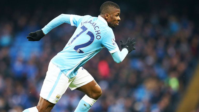 Manchester striker Kelechi Iheanacho is relishing the test against Tottenham