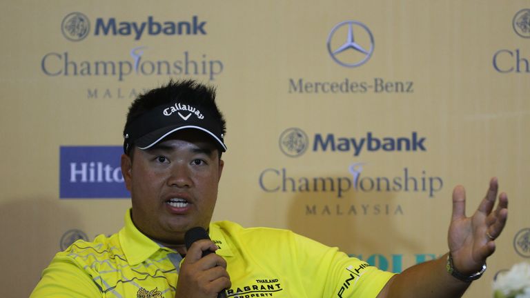 Kiradech Aphibarnrat plays his first tournament as a married man this week