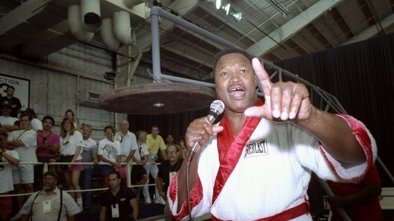 Larry Holmes defended against several up-and-comers