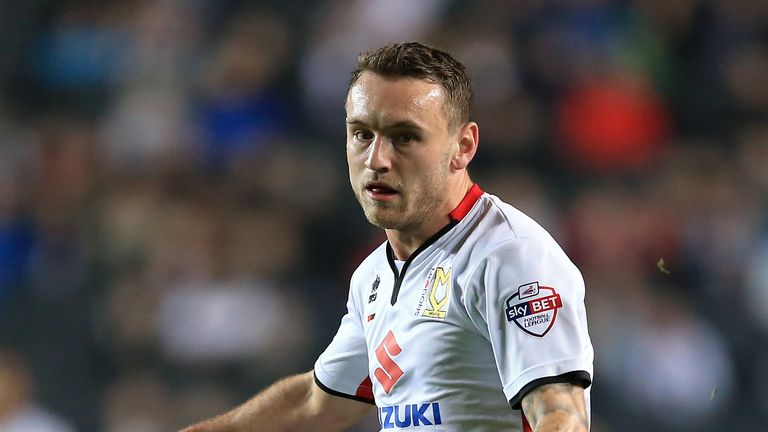 Milton Keynes Dons' Lee Hodson