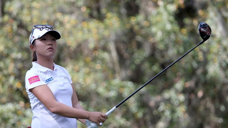 OCALA, FL - FEBRUARY 03:  Lydia Ko of New Zealand plays a shot on the first hole during the first round of the Coates Golf Championship Presented By R+L Ca