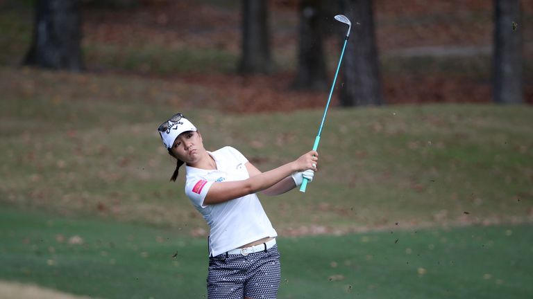 OCALA, FL - FEBRUARY 03:  Lydia Ko of New Zealand plays a shot on the seventh hole during the first round of the Coates Golf Championship Presented By R+L 