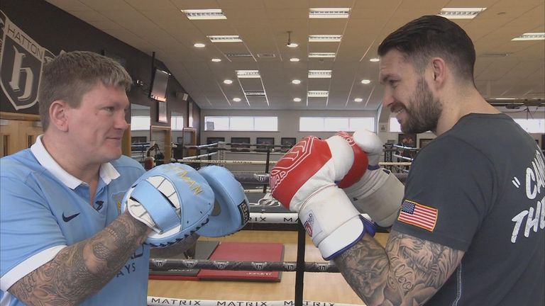 Manchester City fan Ricky Hatton and Liverpool fan Paul Smith have had their say on Sunday's Capital One Cup final.