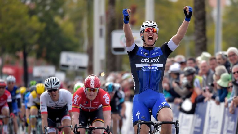 Marcel Kittel wins stage 1 of the 2016 Volta ao Algarve