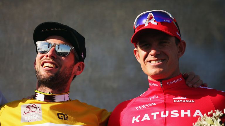 Mark Cavendish, Alexander Kristoff, Tour of Qatar 2016 stage two
