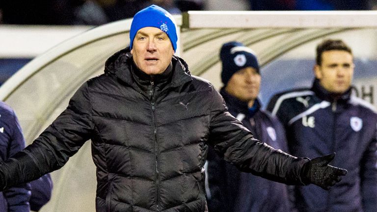 Rangers manager Mark Warburton