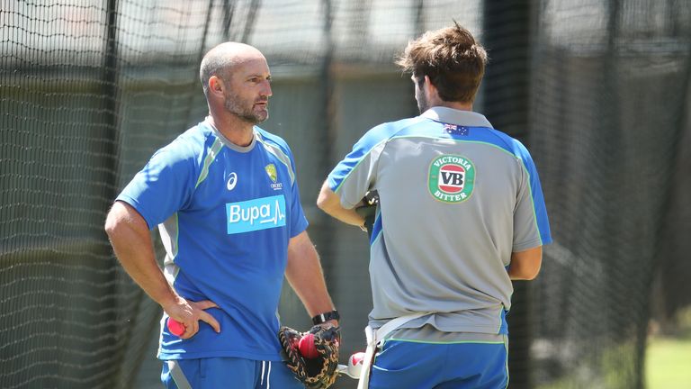 Di Venuto, speaks to Australia opener Joe Burns 