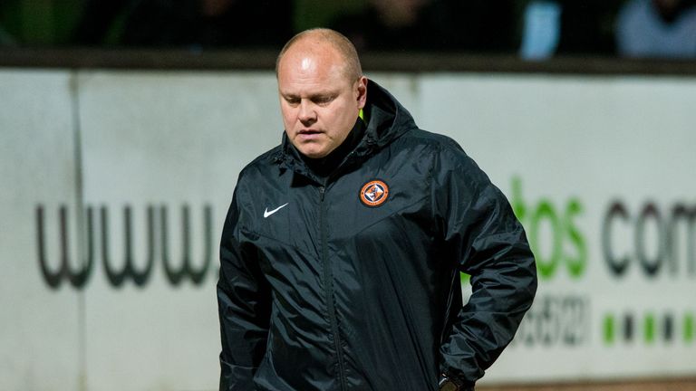 Dundee United manager Mixu Paatelainen following his side's 3-0 defeat to Motherwell