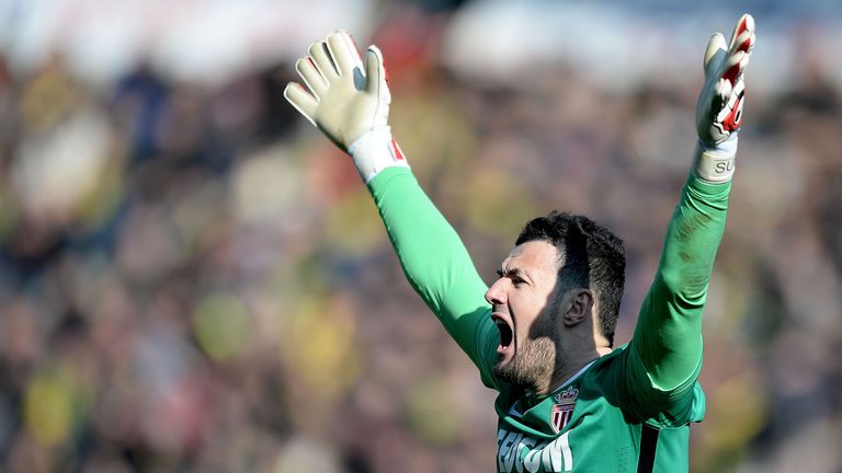 Danijel Subasic was in fine form for Monaco against Nantes.