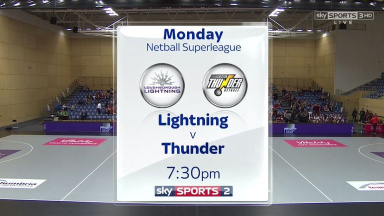 Loughborough Lightning v Manchester Thunder - Superleague
