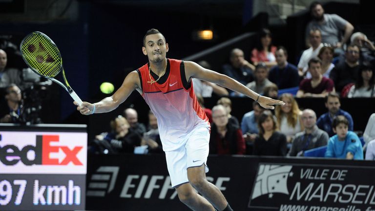 Australia's Nick Kyrgios n
