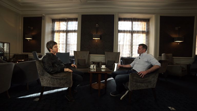 Former Liverpool defender Jamie Carragher sat down with Noel Gallagher this week to preview the Capital One Cup final