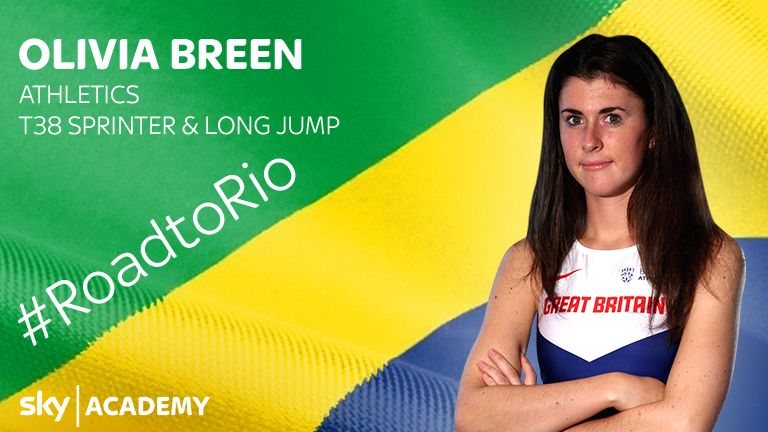 Olivia Breen is fighting to get on the podium at the Rio Games