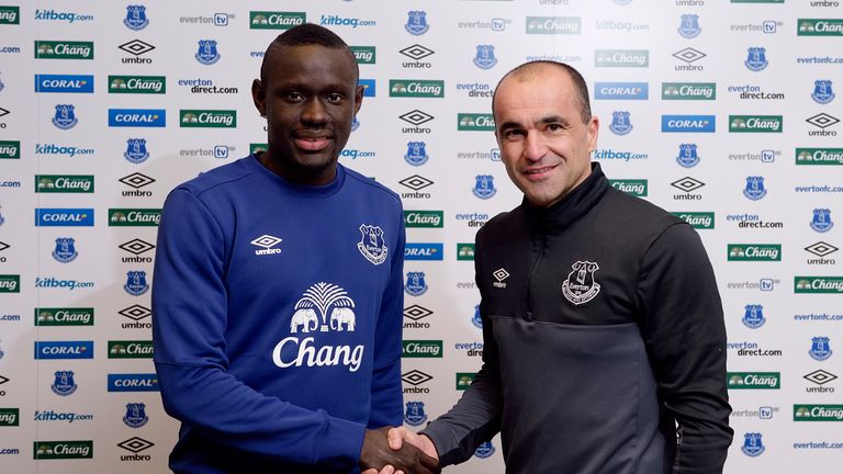 Everton unveil new signing Oumar Niasse (GETTY PREMIUM)