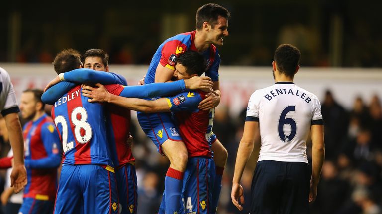 Crystal Palace rewarded after winning at Tottenham on Sunday