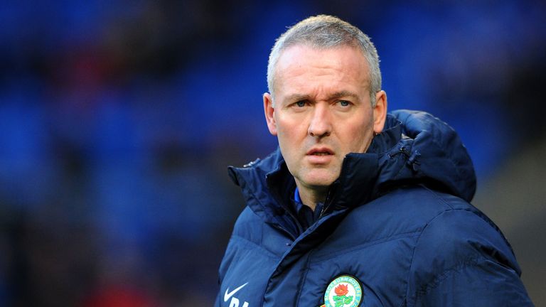 Blackburn Rovers Manager Paul Lambert