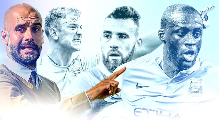 Which Manchester City players will Pep Guardiola keep at the club?