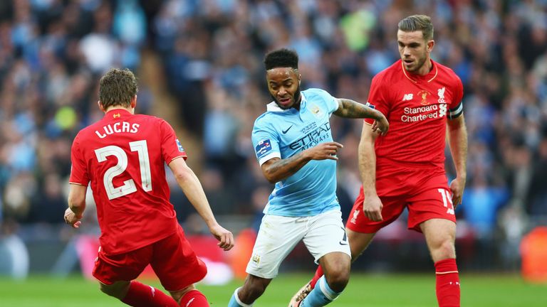 Raheem Sterling missed two golden scoring opportunities against his old side