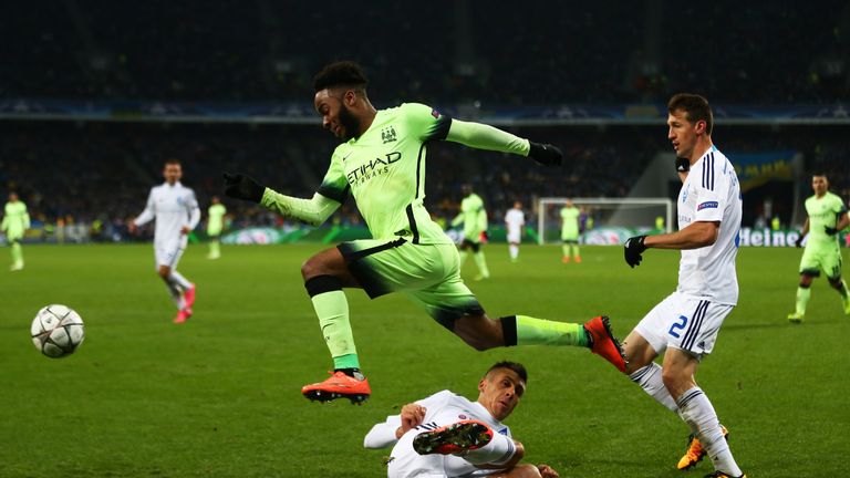 Raheem Sterling impressed for Manchester City against Dynamo Kiev