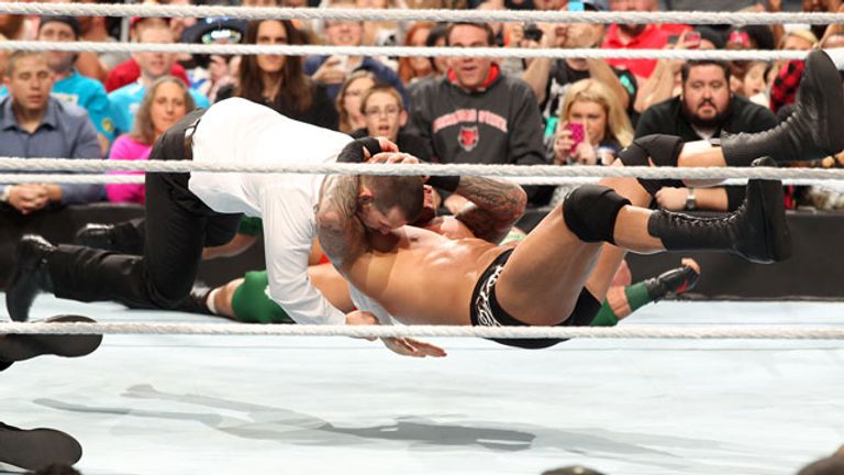 Randy Orton RKOs Jamie Noble