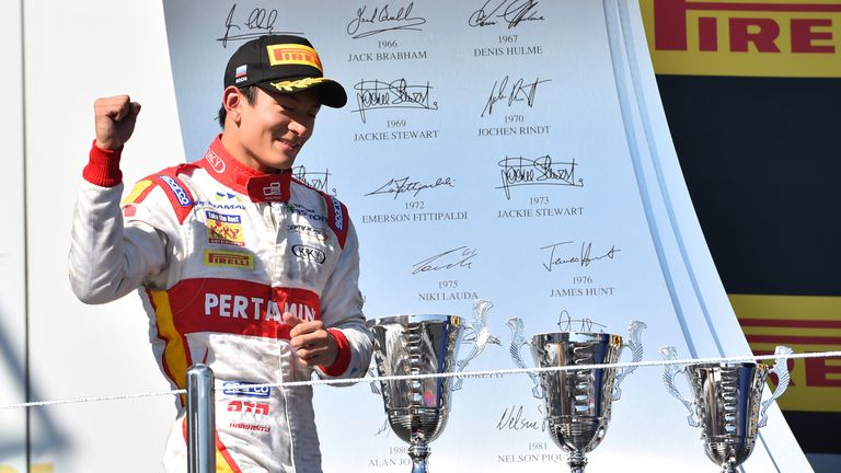 Haryanto drove for Campos Racing in GP2 last year 