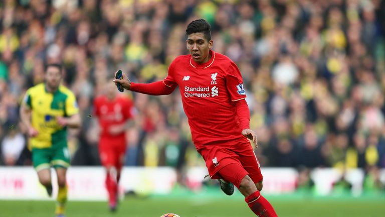 Roberto Firmino of Liverpool