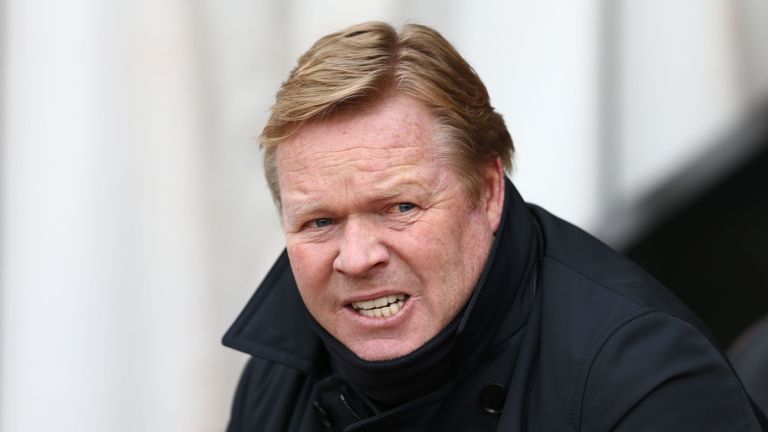 Southampton's Dutch manager Ronald Koeman 